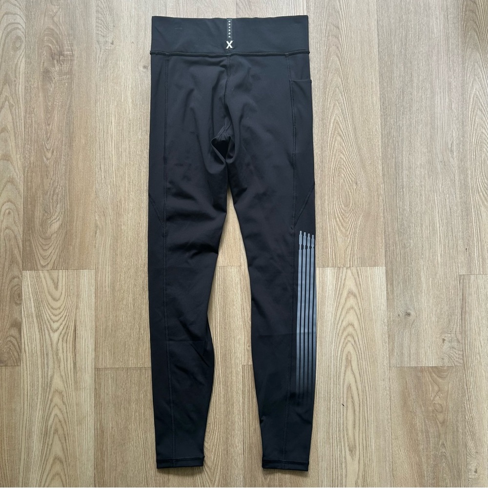 Savage X Fenty Sky-Hi High Rise Gray Full Length Leggings - Picture 6 of 6